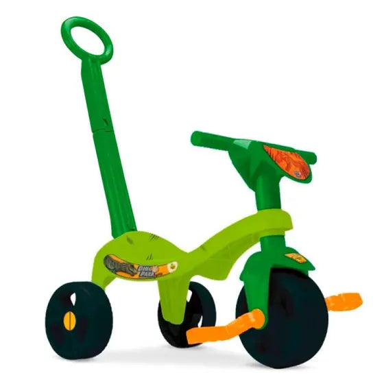 Triciclo Tchuco Dino Park Com Haste - Samba Toys Triciclo Tchuco Dino Park Com Haste - Samba Toys